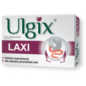 Ulgix Laxi, 50 mg, kapsułki miękkie, 30 szt. - zdjęcie produktu