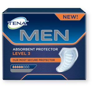 TENA Men Super, wkłady anatomiczne, 20 szt. (level 3) - zdjęcie produktu