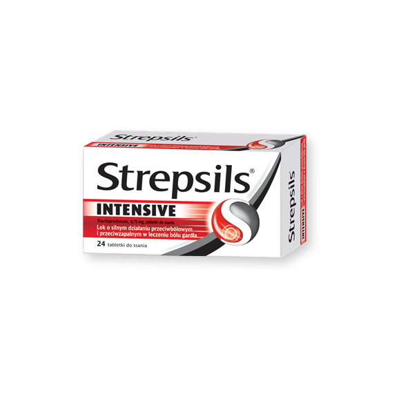 Strepsils Intensive, tabletki do ssania, 24 szt. - zdjęcie produktu
