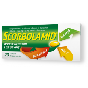 Scorbolamid, tabletki drażowane, 20 szt. - zdjęcie produktu