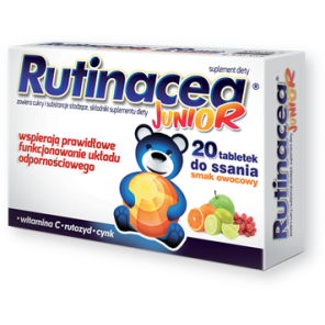 Rutinacea Junior, tabletki do ssania, 20 szt. - zdjęcie produktu