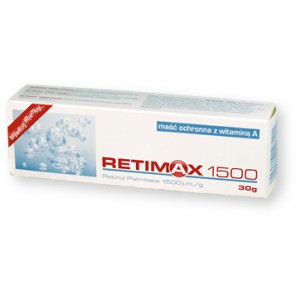 Retimax 1500, maść ochronna z witaminą A, 30 g - zdjęcie produktu