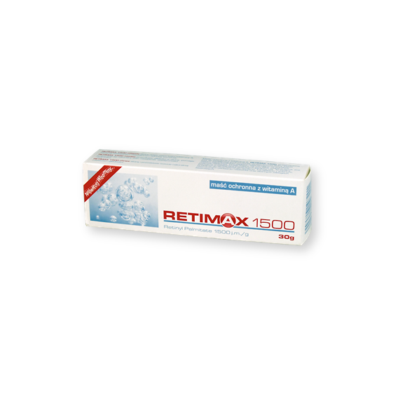 Retimax 1500, maść ochronna z witaminą A, 30 g - zdjęcie produktu