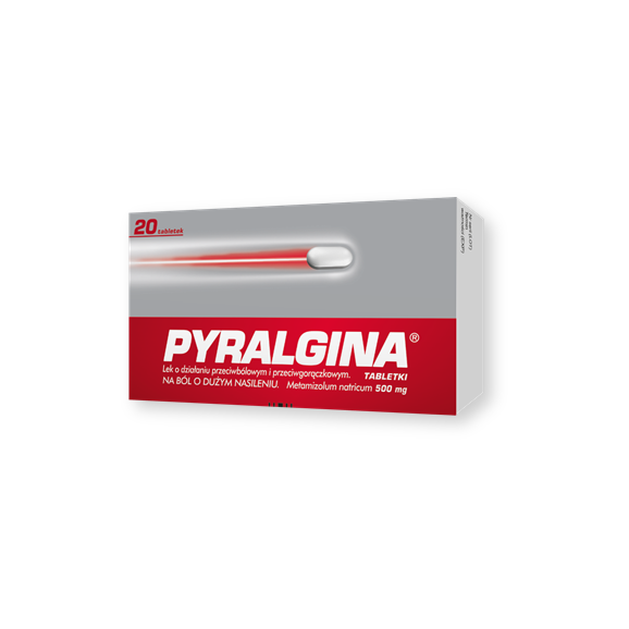 Pyralgina, 500 mg, tabletki, 20 szt. - zdjęcie produktu