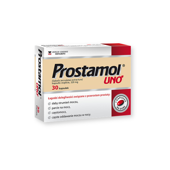 Prostamol Uno, kapsułki miękkie, 320 mg, 30 szt. - zdjęcie produktu