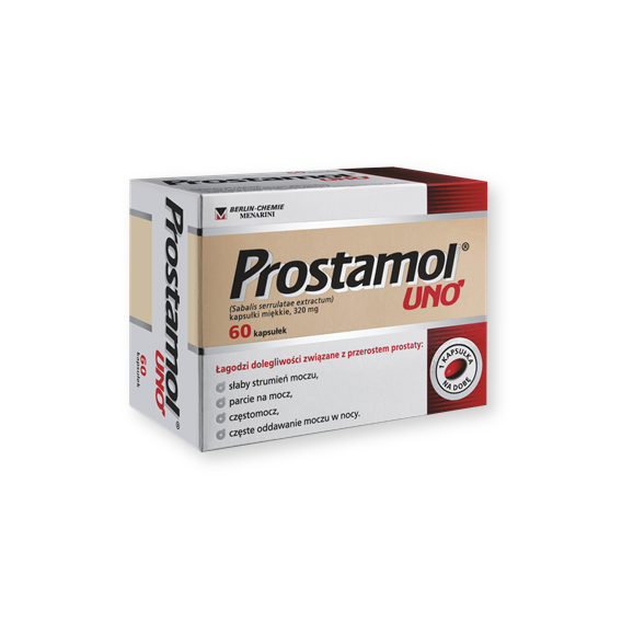Prostamol Uno, 320 mg, kapsułki miękkie, 60 szt. - zdjęcie produktu