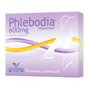 Phlebodia, 600 mg, tabletki powlekane, 30 szt. - zdjęcie produktu