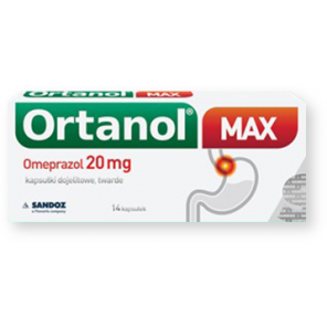 Ortanol Max, 20 mg, kapsułki dojelitowe, 14 szt. - zdjęcie produktu