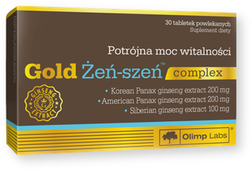 Olimp Gold Żeń-szeń complex, tabletki powlekane, 30 szt.
