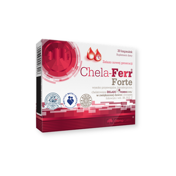 Olimp Chela-Ferr Forte, kapsułki, 30 szt. - zdjęcie produktu