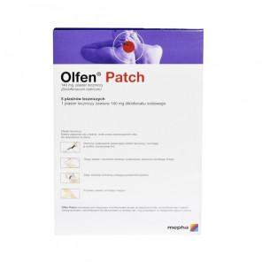 Olfen Patch, 140 mg, plastry lecznicze, 5 szt. (torebka) - zdjęcie produktu