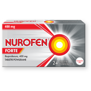 Nurofen Forte, 400 mg, tabletki powlekane, 24 szt. - zdjęcie produktu