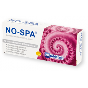 No-Spa, 40 mg, tabletki, 20 szt. - zdjęcie produktu