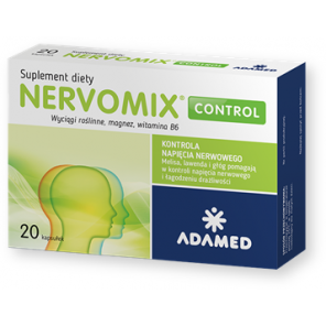 Nervomix Control, kapsułki, 20 szt. - zdjęcie produktu