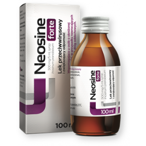 Neosine forte, 500 mg/5 ml, syrop, 100 ml - zdjęcie produktu