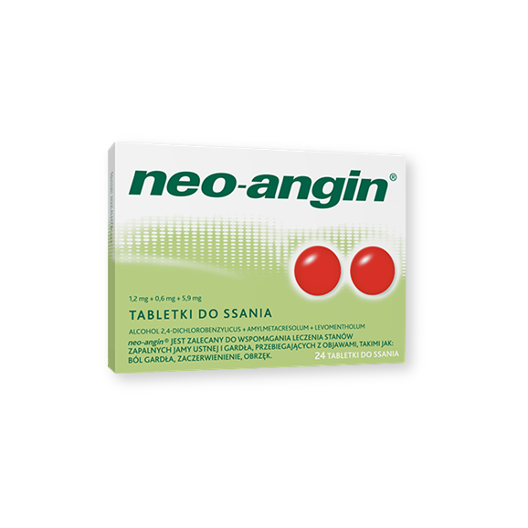 Neo-Angin, tabletki do ssania, 24 szt. - zdjęcie produktu