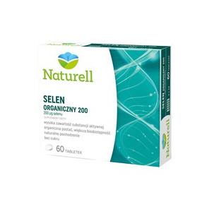 Naturell Selen Organiczny 200, tabletki, 60 szt. - zdjęcie produktu