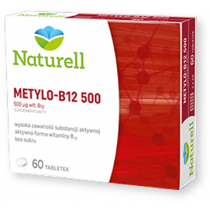 Naturell Metylo-B12 500, tabletki, 60 szt. - zdjęcie produktu