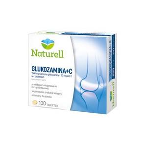 Naturell Glukozamina + C, tabletki, 100 szt. - zdjęcie produktu