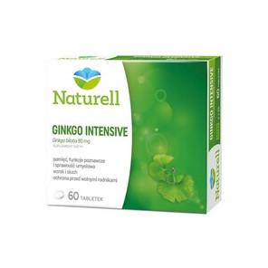 Naturell Gingko Intensive, tabletki, 60 szt. - zdjęcie produktu