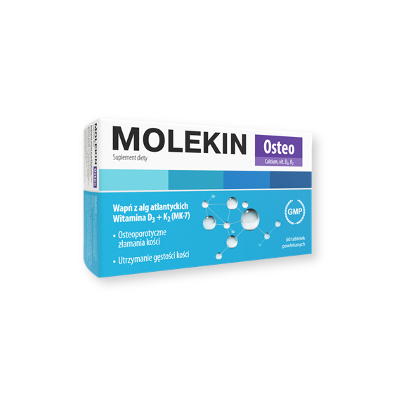 Molekin Osteo, tabletki powlekane, 60 szt. - zdjęcie produktu