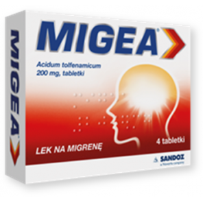Migea, 200 mg, tabletki, 4 szt. - zdjęcie produktu