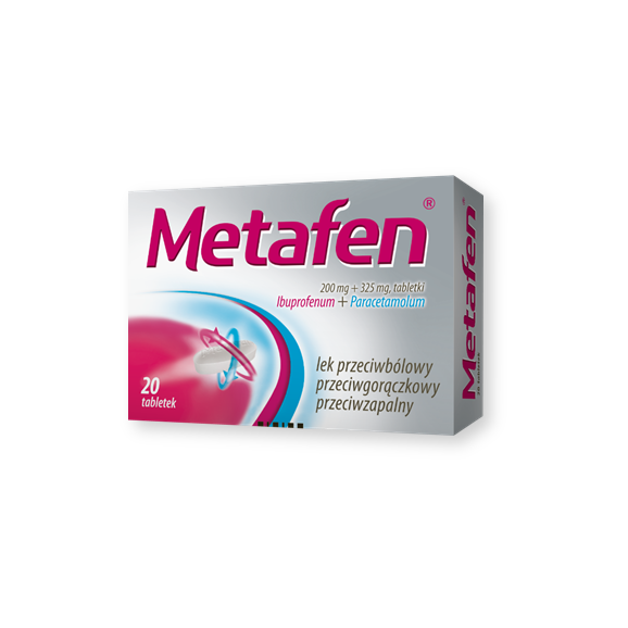 Metafen, tabletki, 20 szt. - zdjęcie produktu