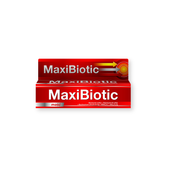 Maxibiotic, maść, 5 g, tuba - zdjęcie produktu