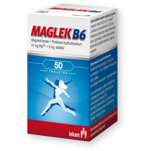 Maglek B6, tabletki, 50 szt. - zdjęcie produktu