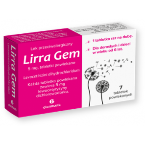 Lirra Gem, 5 mg, tabletki powlekane, 7 szt. - zdjęcie produktu
