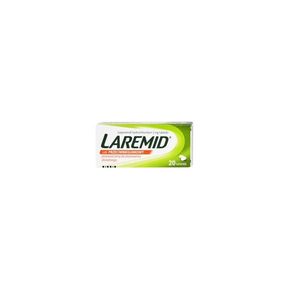 Laremid, 2 mg, tabletki, 20 szt. - zdjęcie produktu