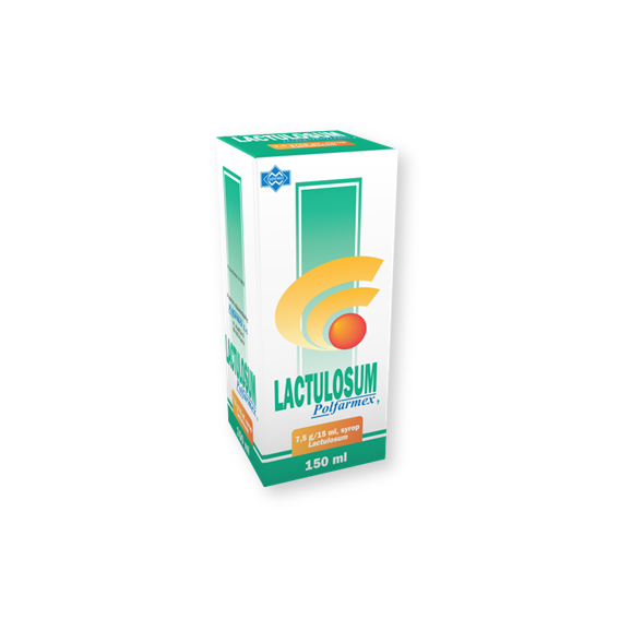 Lactulosum Polfarmex, (7,5 g/15 ml), syrop, 150 ml - zdjęcie produktu