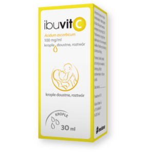 Ibuvit C, 100 mg/ml, krople doustne, 30 ml - zdjęcie produktu
