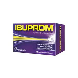 Ibuprom, 200 mg, tabletki powlekane, 96 szt. - zdjęcie produktu