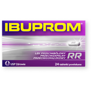 Ibuprom RR, 400 mg, tabletki powlekane, 24 szt. (2 x 12 szt.) - zdjęcie produktu