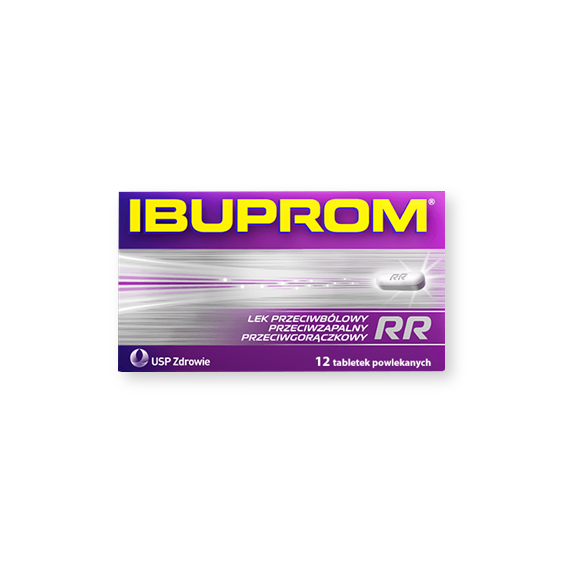Ibuprom RR, 400 mg, tabletki powlekane, 12 szt. - zdjęcie produktu