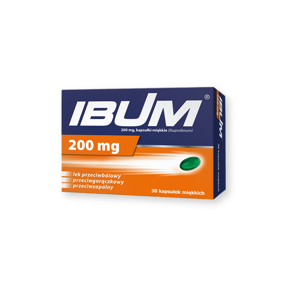 Ibum, 200 mg, kapsułki elastyczne, 30 szt. - zdjęcie produktu