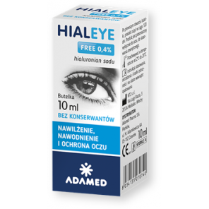 Hialeye Free, 0,4%, krople do oczu, 10 ml - zdjęcie produktu