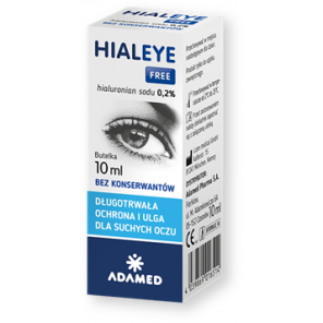 Hialeye Free Complex 0,2%, krople do oczu, 10 ml - zdjęcie produktu