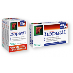 Hepatil, tabletki, 80 szt. - zdjęcie produktu