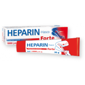 Heparin-Hasco forte, 1000 j.m./g, żel, 35 g - zdjęcie produktu