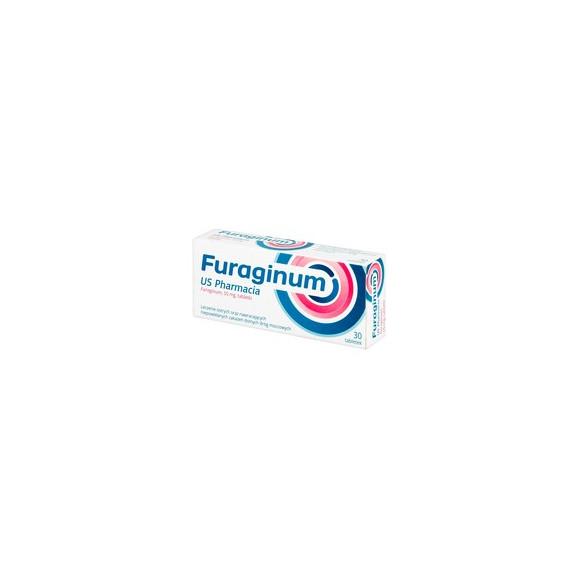 Furaginum US Pharmacia, 50 mg, tabletki, 30 szt. - zdjęcie produktu
