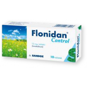 Flonidan Control 10 mg, tabletki, 10 szt. - zdjęcie produktu
