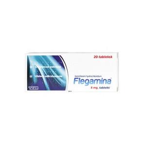 Flegamina, 8 mg, tabletki, 20 szt. - zdjęcie produktu