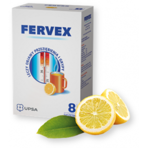 Fervex, granulat do sporządzania roztworu doustnego, 13 g, 8 saszetek - zdjęcie produktu
