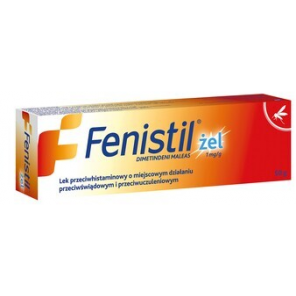 Fenistil, 1 mg/g, żel, 50 g - zdjęcie produktu