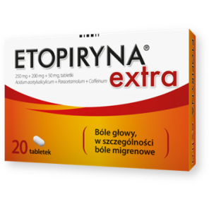 Etopiryna Extra, tabletki, 20 szt. - zdjęcie produktu