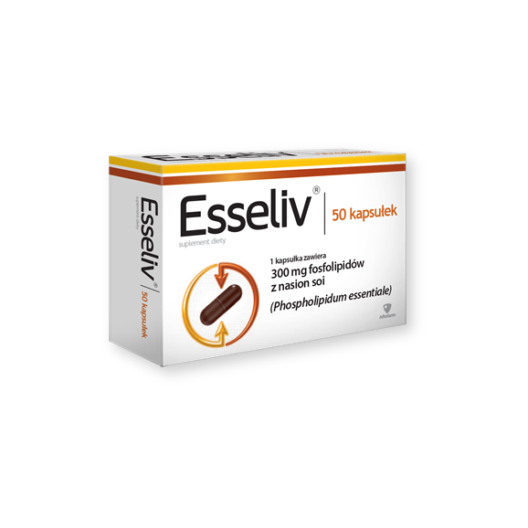 Esseliv, 300 mg, kapsułki, 50 szt. - zdjęcie produktu