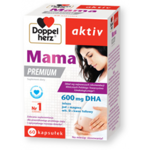 Doppelherz aktiv Mama Premium, kapsułki, 60 szt. - zdjęcie produktu