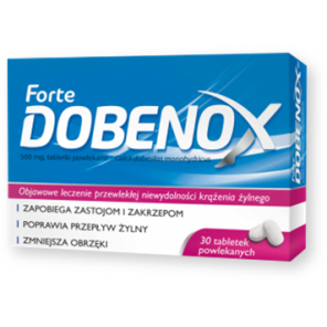 Dobenox Forte, 500 mg, tabletki powlekane, 30 szt. - zdjęcie produktu